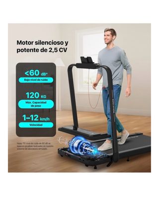 Cinta de Correr Silenciosa 2.5 CV