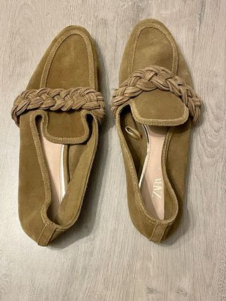 Mocasines Zara Piel