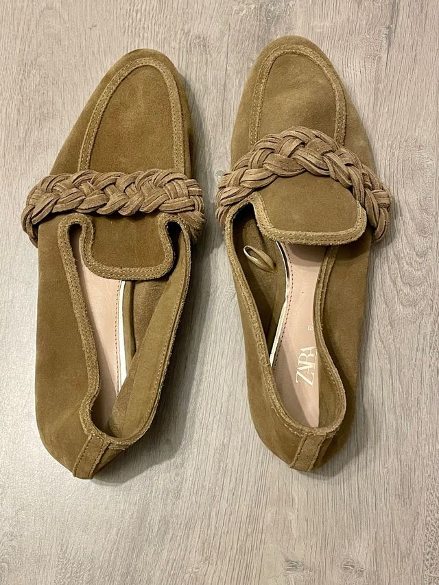 Mocasines Zara Piel