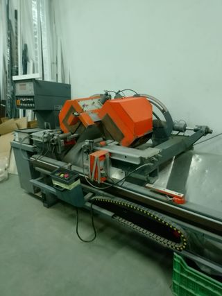 Máquina de corte doble cabezal