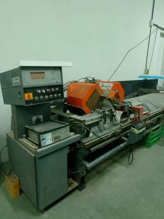 Máquina de corte doble cabezal