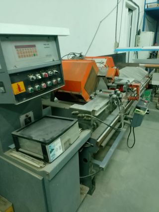 Máquina de corte doble cabezal