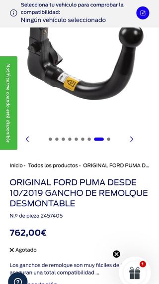 Bola Enganche Ford Desmontable