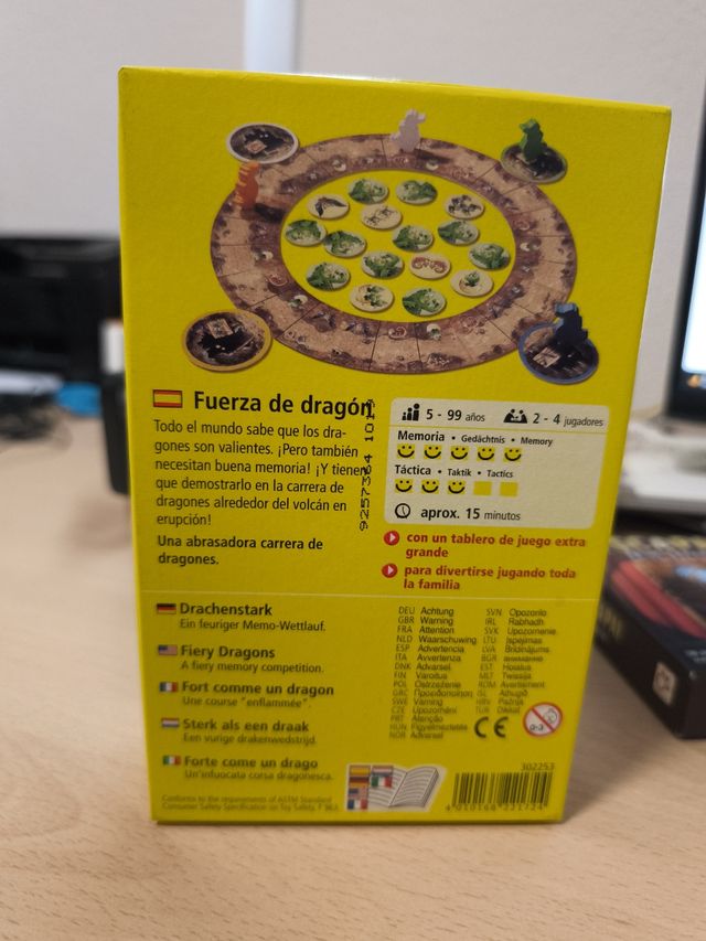 Fuerza de Dragón - Juego de Mesa HABA