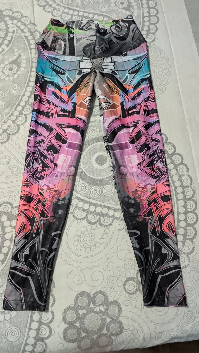 Leggings Fitness Chic Talla S Graffiti+ regalo
