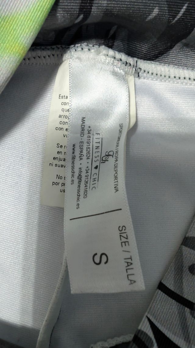 Leggings Fitness Chic Talla S Graffiti+ regalo