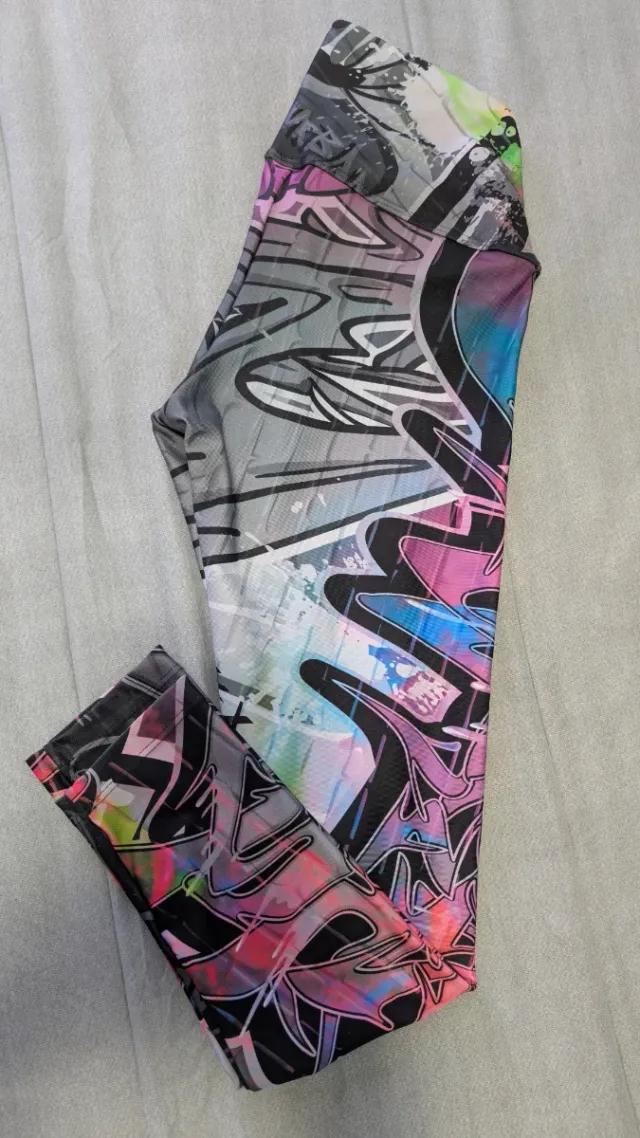 Leggings Fitness Chic Talla S Graffiti+ regalo