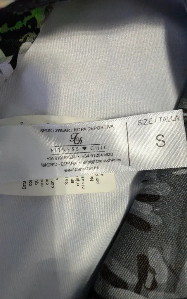 Leggings Fitness Chic Talla S Graffiti+ regalo