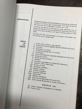 Catálogo Recambios Lambretta 125 LD