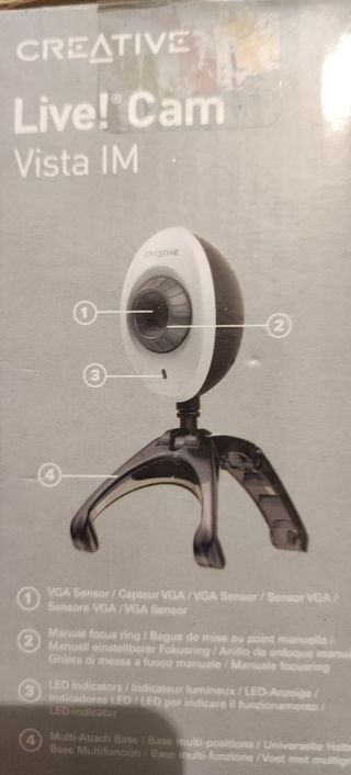 Cámara Web Creative Live! Cam Vista IM
