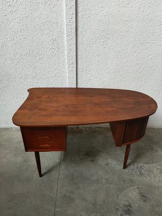 Escritorio Teca Dinamark Mid Century