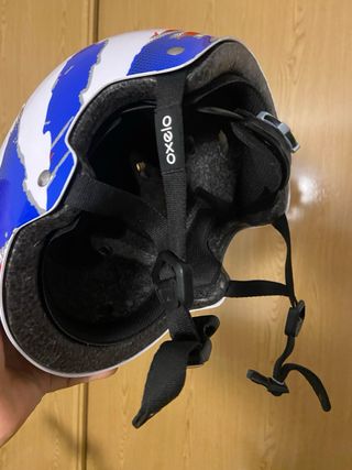 Casco Oxelo Blanco Patinaje