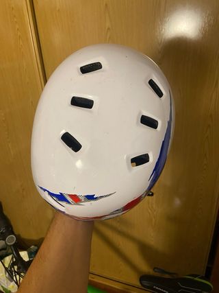 Casco Oxelo Blanco Patinaje
