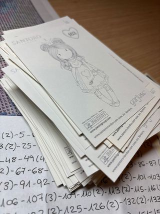 Álbum y cromos Santoro Gorjuss