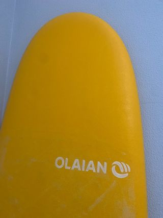 Tabla de surf OLAIAN amarilla
