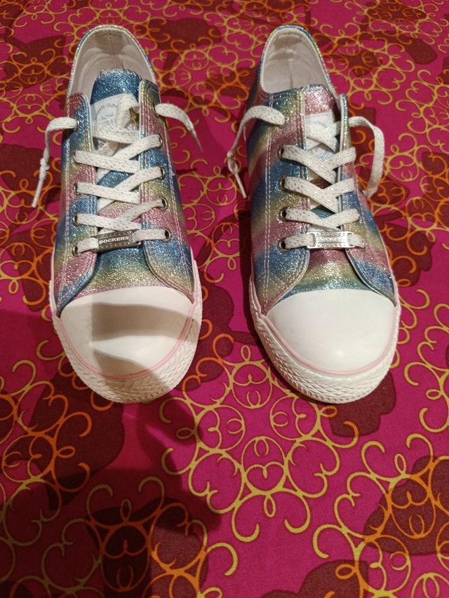Zapatillas Dockers arcoiris talla 39