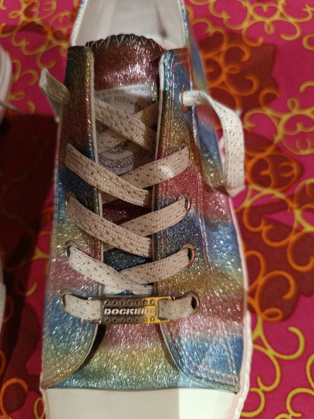 Zapatillas Dockers arcoiris talla 39