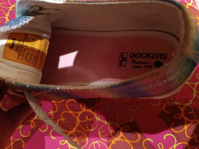 Zapatillas Dockers arcoiris talla 39