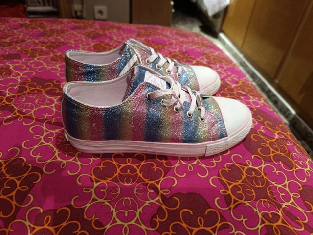 Zapatillas Dockers arcoiris talla 39