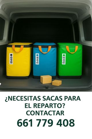 Sacas de Amazon para repartidores