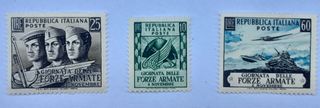 Francobolli Italiani 1952 Giornata Forze Armate