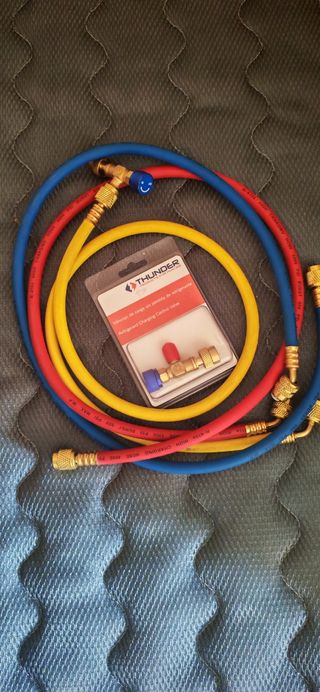 Manómetro Digital ROTHENBERGER ROCOOL 600+bomba