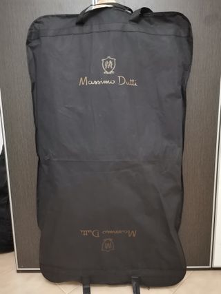 Traje Massimo Dutti Azul Marino oscuro