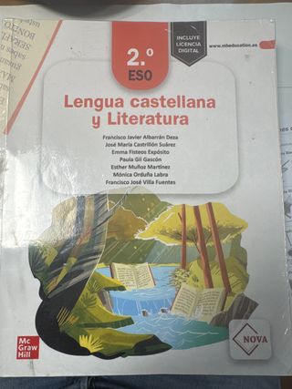 Lengua castellana y Literatura 2.º ESO. NOVA