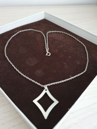Collana Argento Massiccio 800