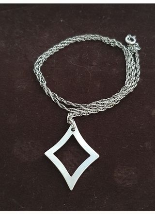 Collana Argento Massiccio 800