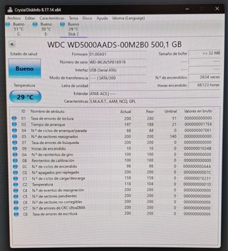 Disco Duro WD Caviar Green 500GB SATA