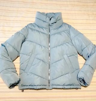 Cazadora Stradivarius Azul Mujer