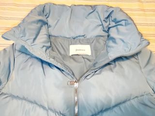 Cazadora Stradivarius Azul Mujer