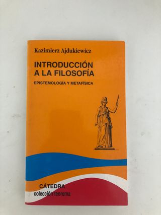 Introducción a la filosofía: 