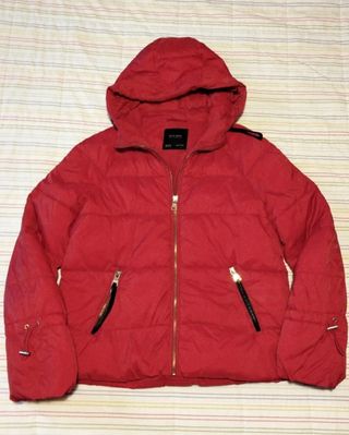 Cazadora Zara Roja Mujer