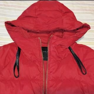 Cazadora Zara Roja Mujer