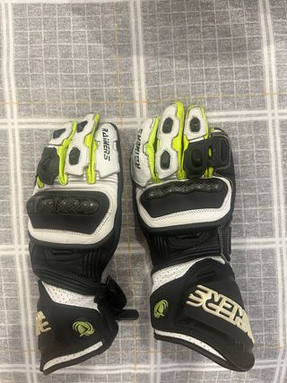 Guantes Raimers Moto Carretera Negro/Verde/Blanco
