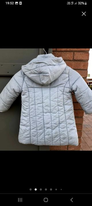 Piumino Papermoon azzurro 3/4 anni unisex