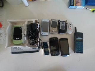 Lote teléfonos móviles