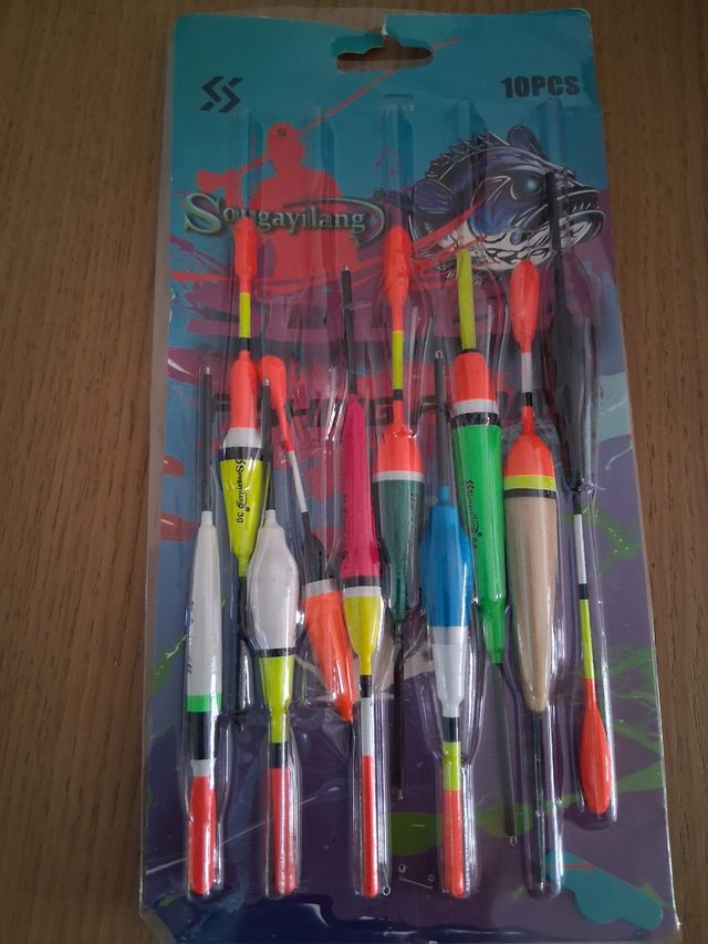 Flotadores de pesca 10 unidades