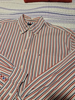 Camisa Tommy Hilfiger Rayas Talla 3XL