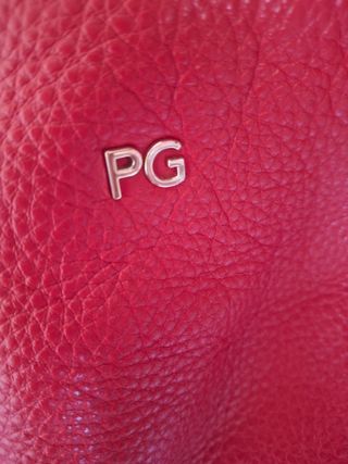 Bolso Piel Rojo Purificación García