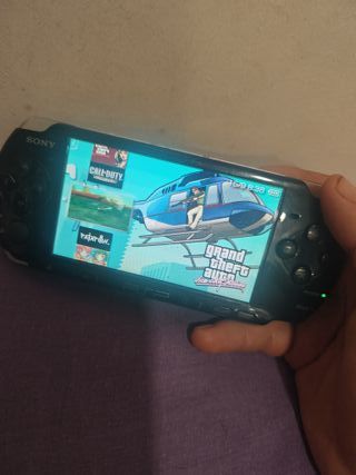 PSP 3000 Sony Negra