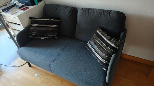 Sofá 2 plazas Ikea Glostad Gris