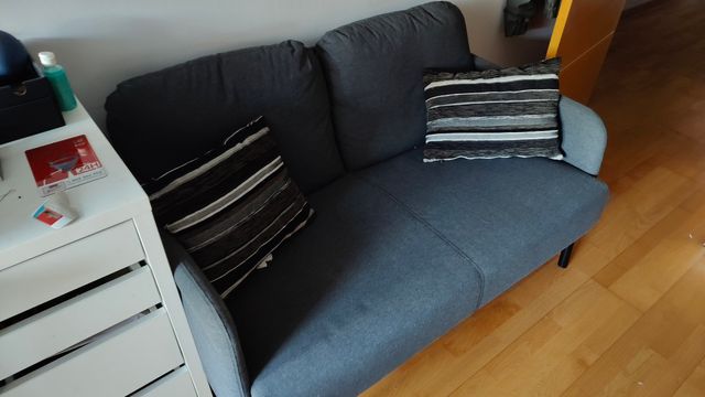 Sofá 2 plazas Ikea Glostad Gris