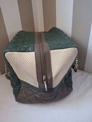 Bolso Piel Purificación García Verde