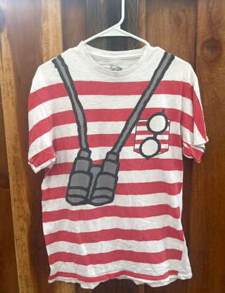 Camiseta Rayas Rojas y Blancas Mujer
