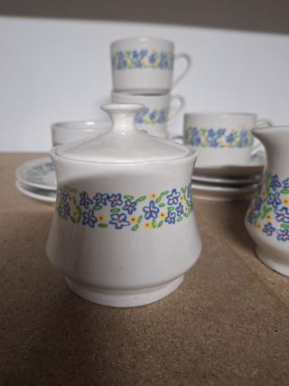 Set Tazze Vintage Floreale