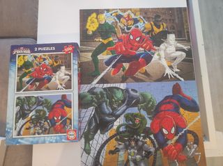 Puzzle Spiderman y Villanos Marvel