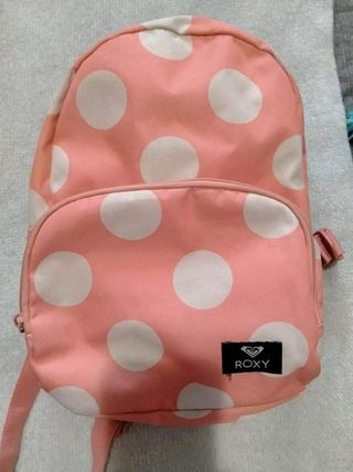 Mochila Roxy Rosa Lunares